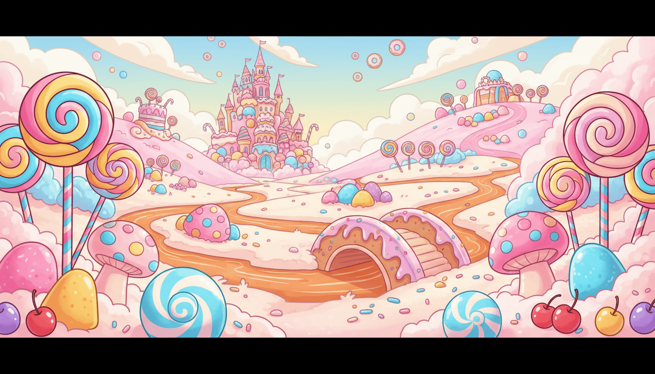 Candy land castle for Sugar Rush